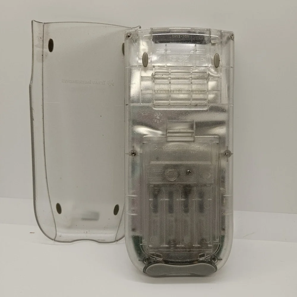 Texas Instruments‎ TI-84 Plus Graphing Calculator – Clear Case w/ Cover – Tested